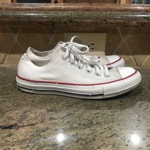 White converse women’s size 7